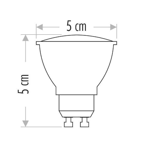 Cata CT-4215 Led Ampul 7W Yeşil GU10 Duy