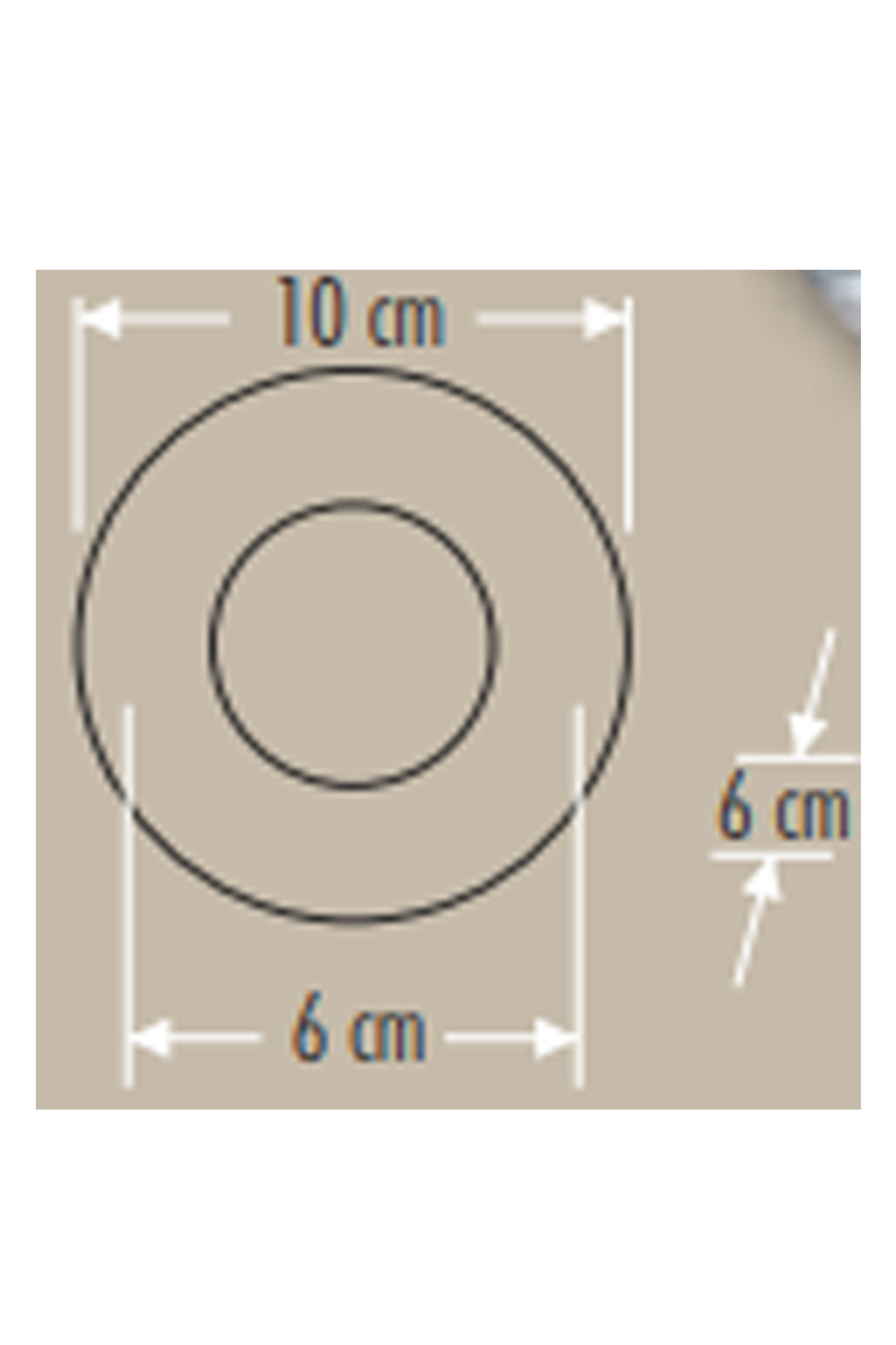 Cata CT-6584 Berfin Cam Spot Kasası - 3’lü Paket