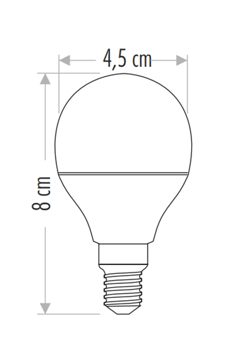 Cata Ct-4233 Led Ampul 6W Günışığı