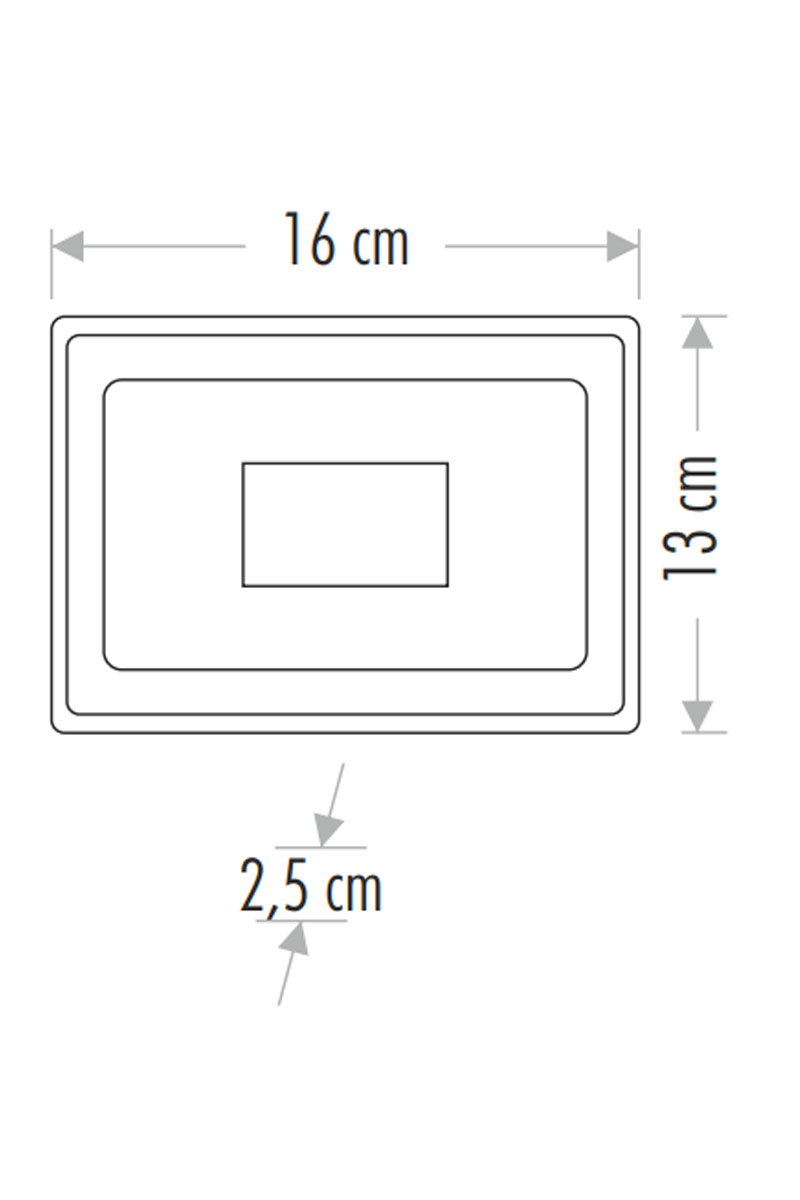 Cata Ct-4656 Slım Led Projektör 20W Beyaz Işık - 2’li Paket