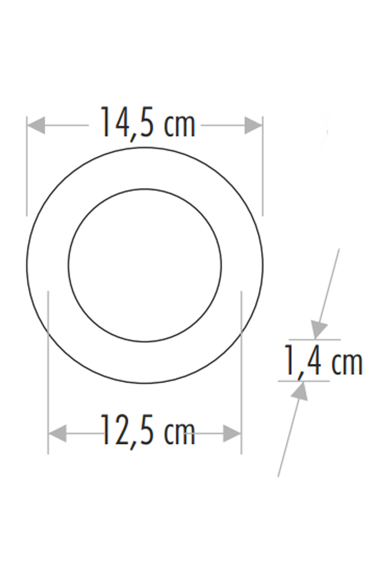 Cata CT-5146 Slim Led Panel 9W Beyaz Işık - 5’li Paket