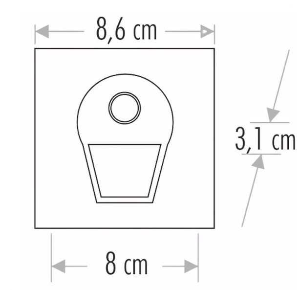 Cata CT-5170 Sensörlü Koridor Aydınlatması Günışığı(sarı) - 10’lu Paket