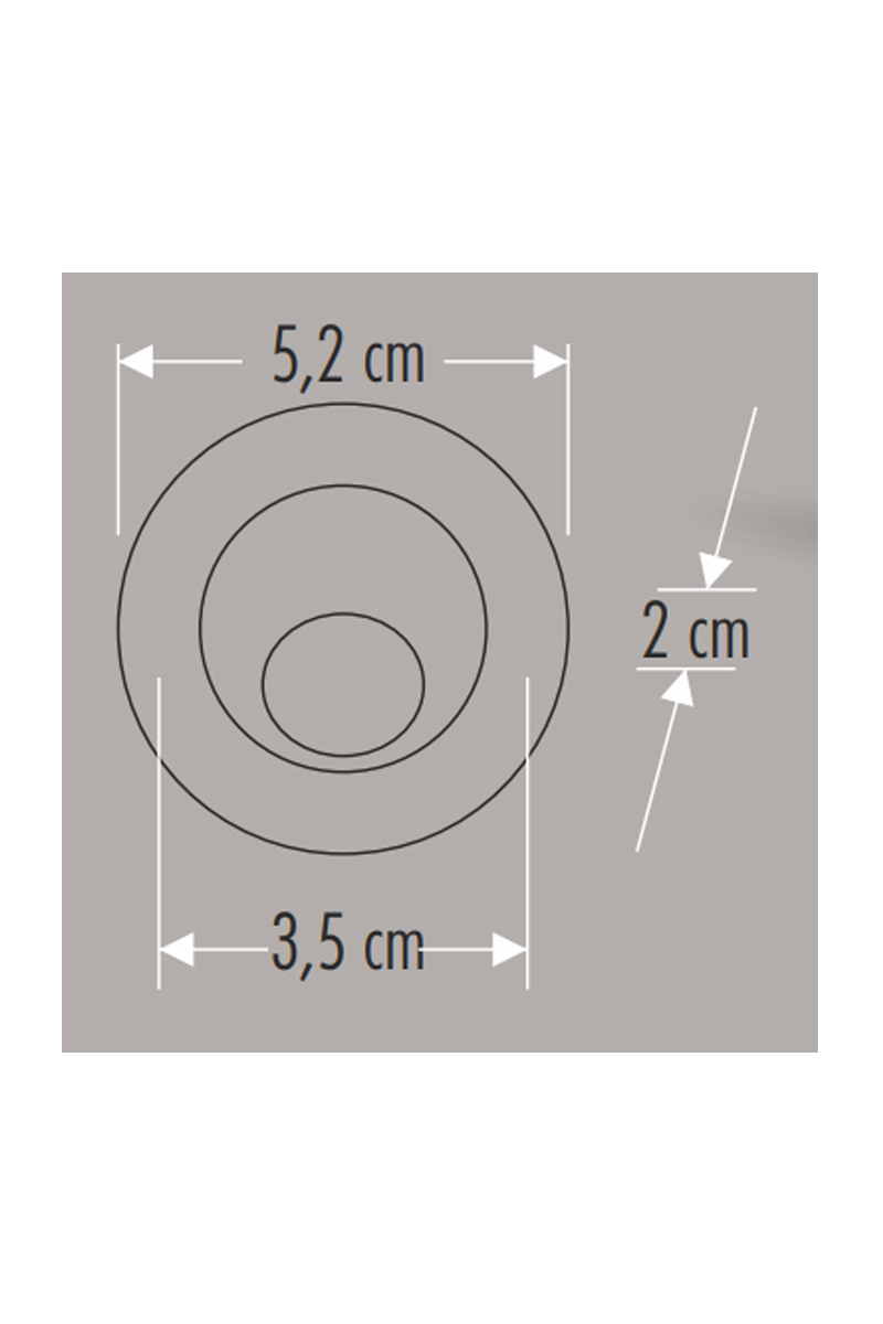 Cata Ct-5268 Ufo Yıldız Spot 1.5W Mavi