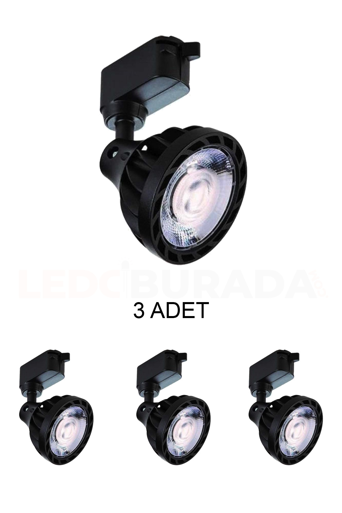 Cata CT-5314 Karina Led Ray  Spot 33W Beyaz - 3’lü Paket